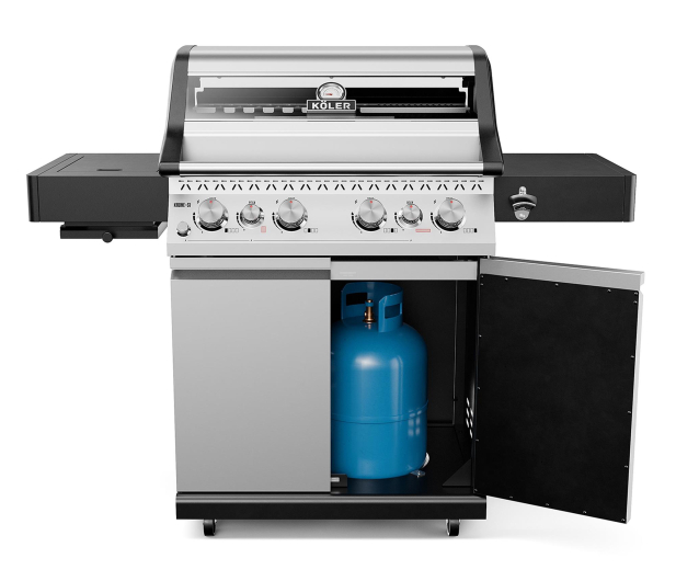 KOLER Grill ogrodowy S1 srebrny - 1532854 - zdjęcie 5